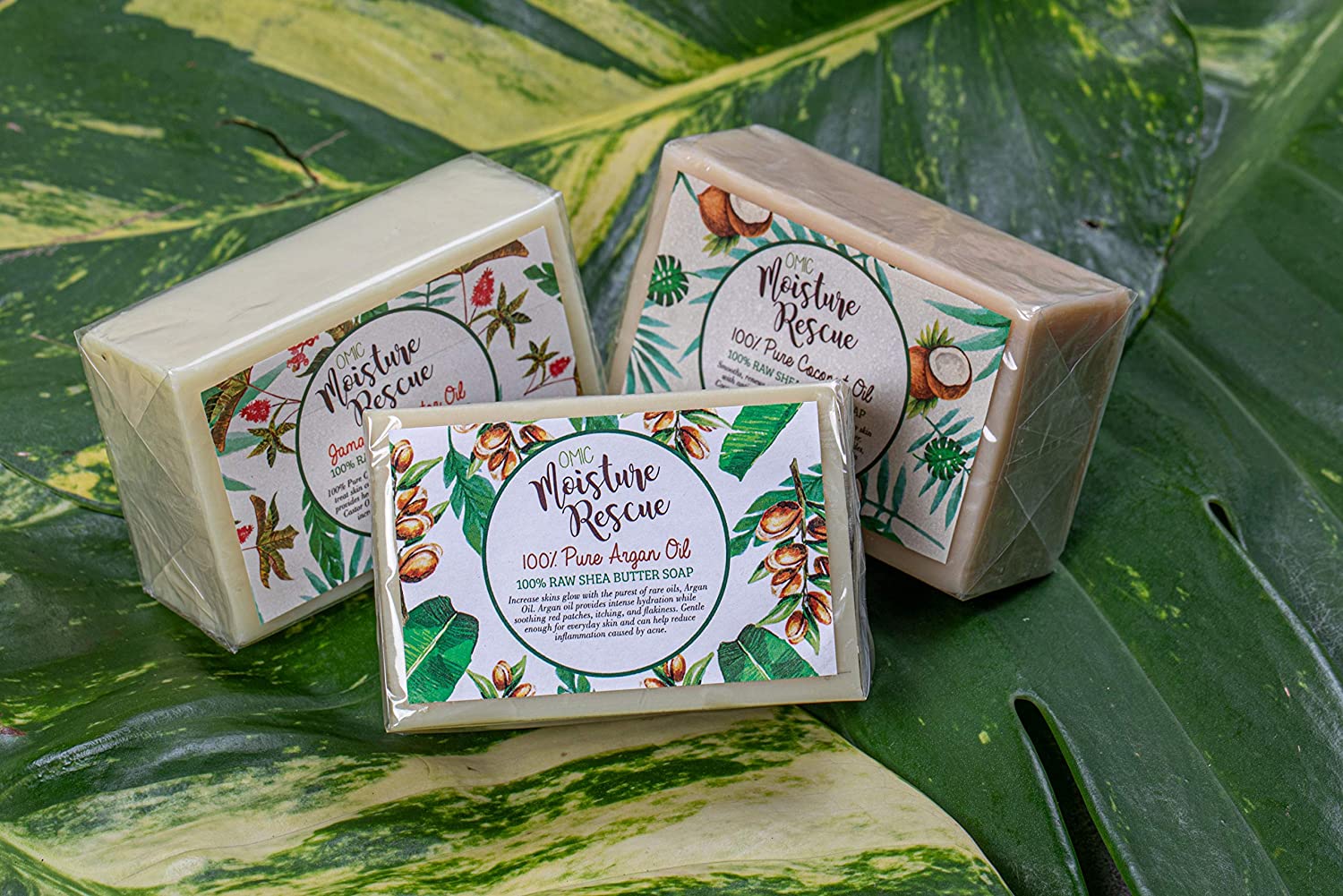 Moisture Rescue Shea Butter Soap with Jamaican Castor Oil