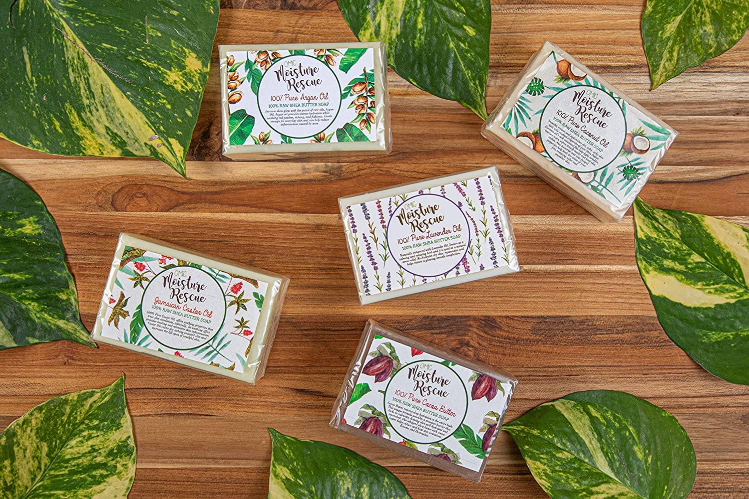 Moisture Rescue Shea Butter Soap with Jamaican Castor Oil