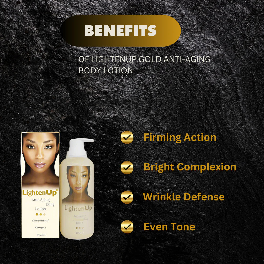 LightenUP Gold Anti-Aging Body Lotion 400 ml