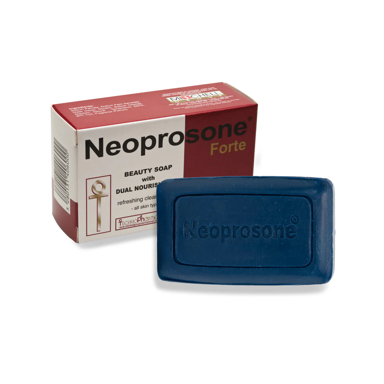 Neoprosone Exfoliating Soap - Cleansing Bar Soap - 200g / 7.1oz