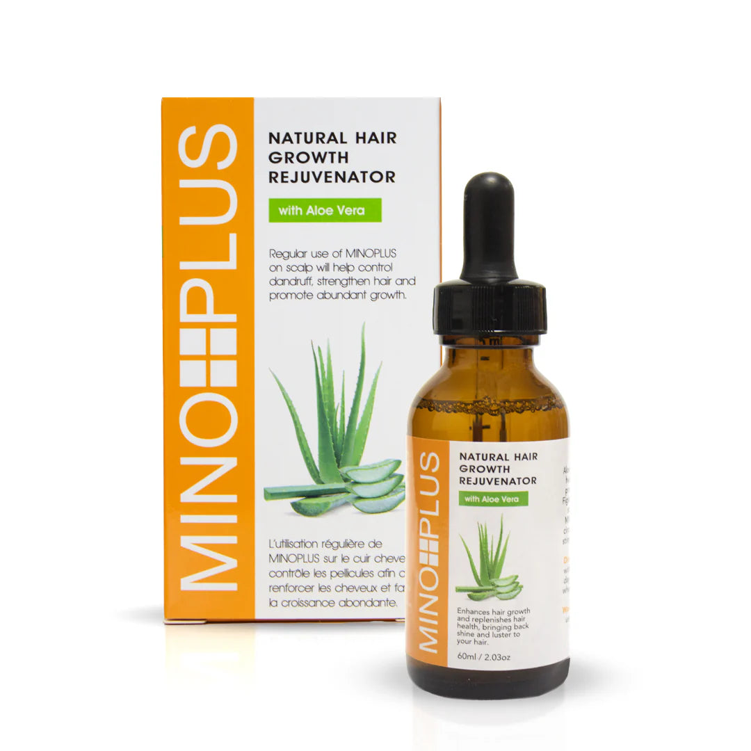 Minoplus Hair Growth Rejuvenator with Aloe Juice - 60ml / 1 oz