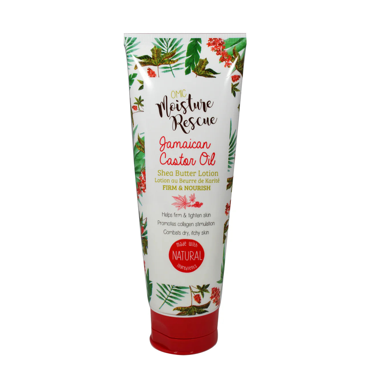 Moisture Rescue Shea Butter Lotion Tube with Jamaican Castor Oil