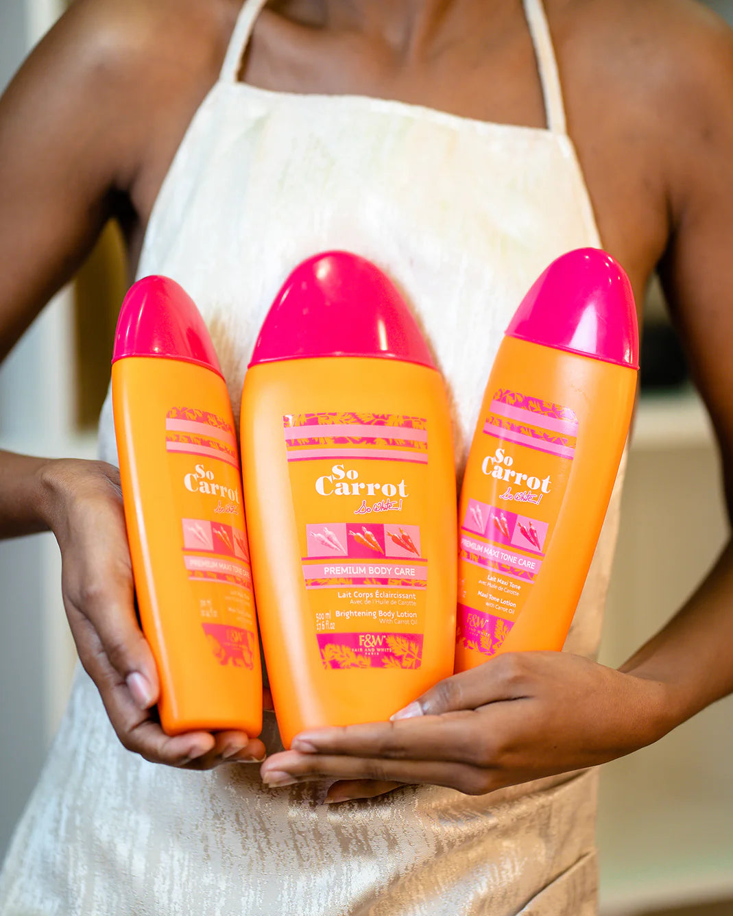 Fair & White So Carrot Brightening Body Lotion 500ml / 17.6 fl. oz