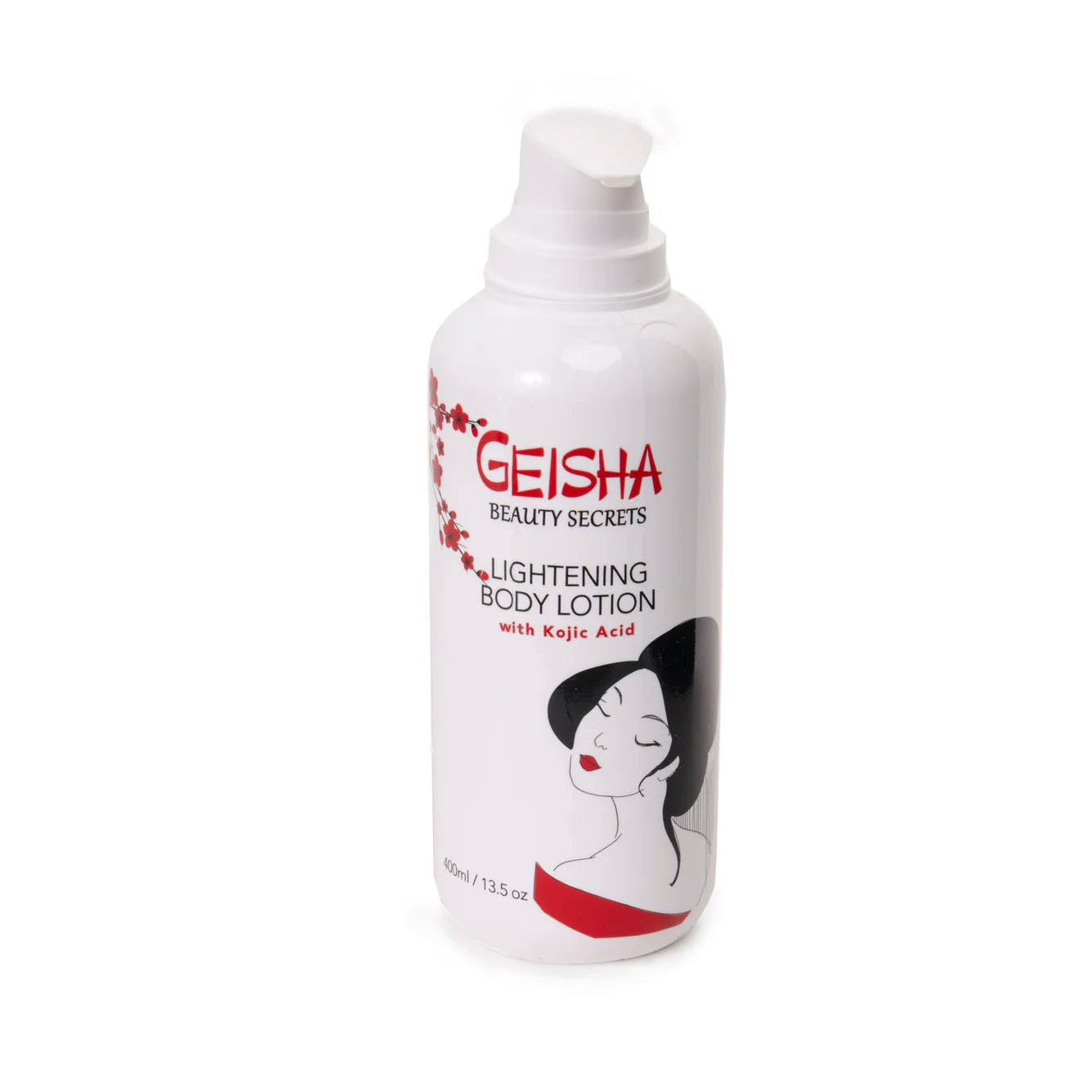 Geisha Beauty Secrets Brightening Body Lotion with Kojic Acid - 400ml / 13 fl oz