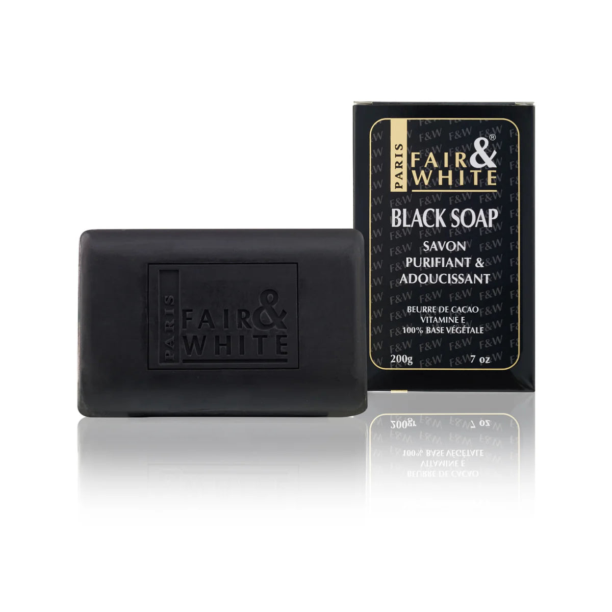 Fair & White Original Black Soap 200g