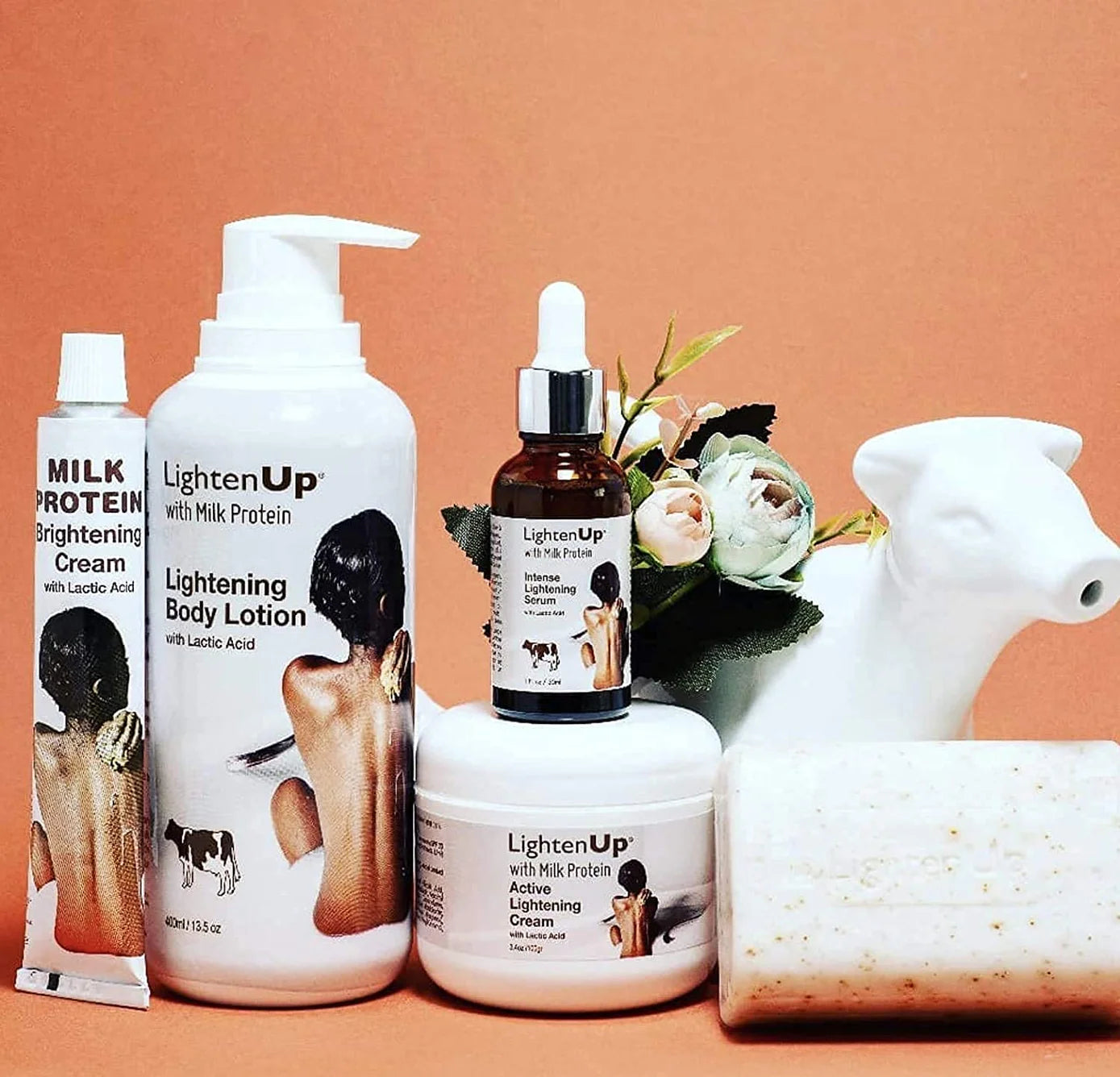 LightenUp Milk Protein Exfoliating Soap 200gr