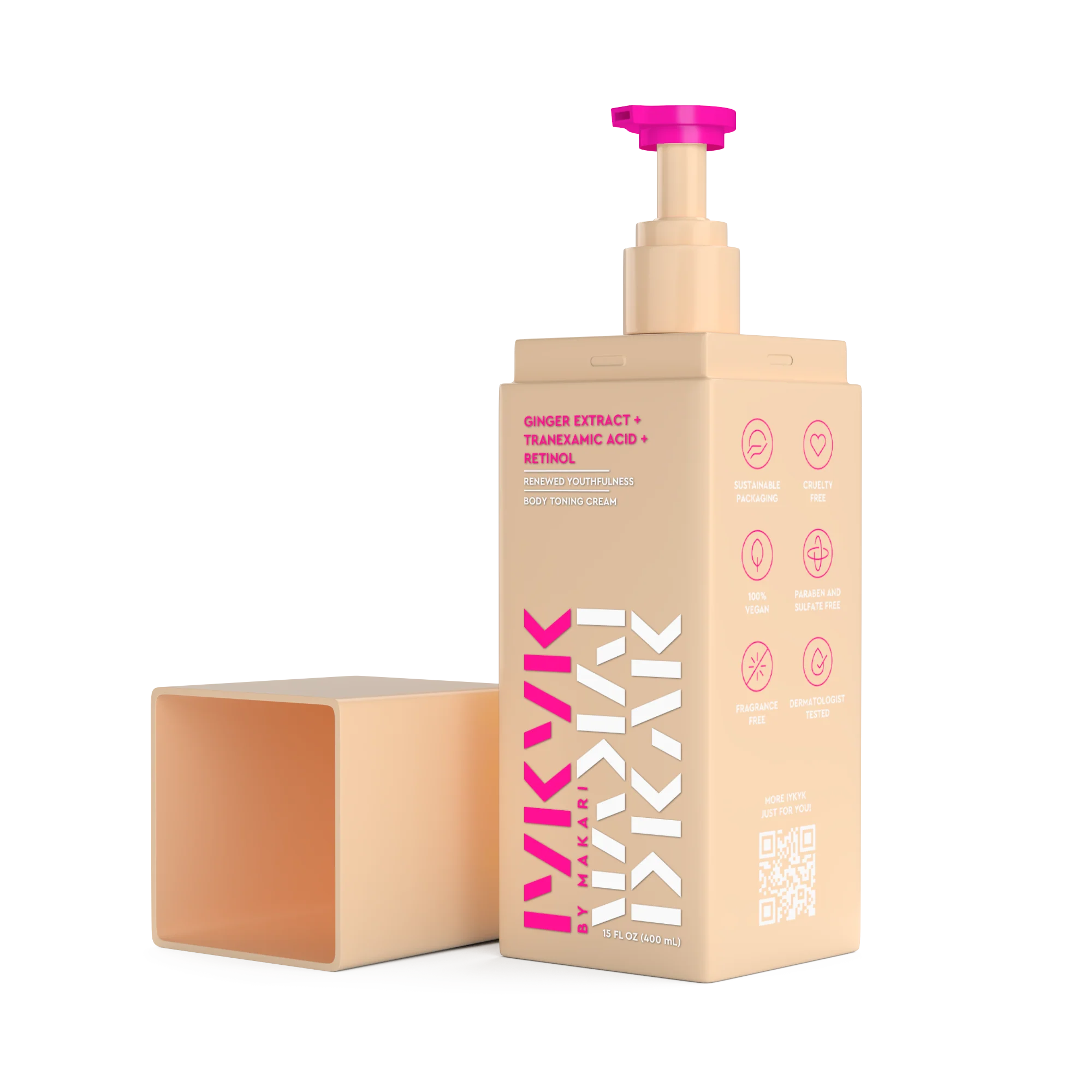 Ginger Extract + Tranexamic Acid + Retinol Body Toning Cream - IYKYK