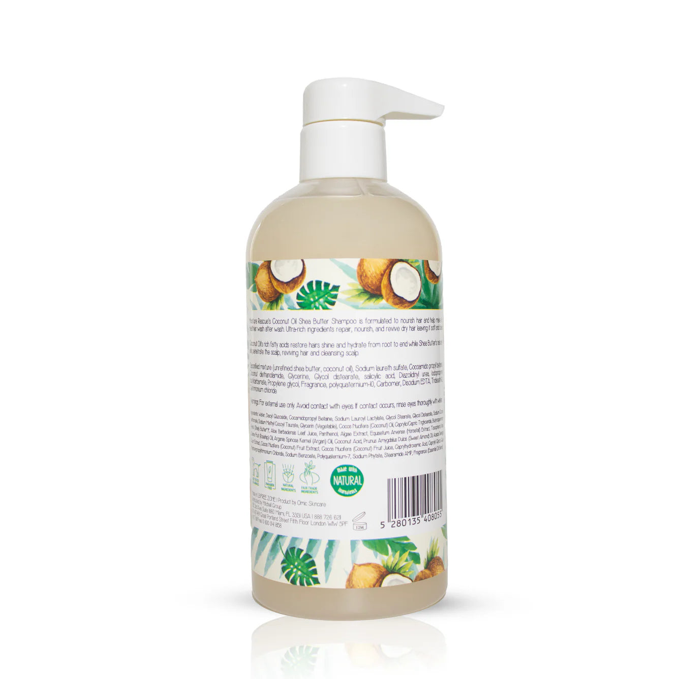 Moisture Rescue Coconut Oil Shampoo Normal Hair 500ml