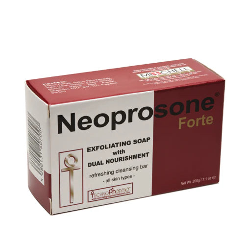 Neoprosone Exfoliating Soap - Cleansing Bar Soap - 200g / 7.1oz
