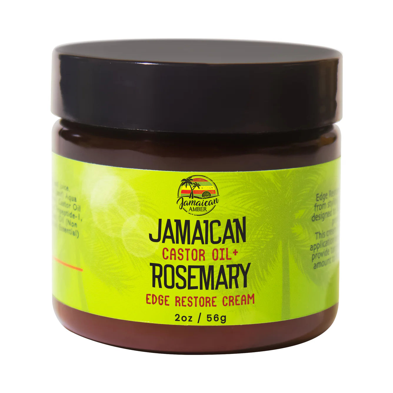 Jamaican Amber Jamaican Castor Oil & Rosemary Edge Restore Cream for Hair 2 oz/60 ml