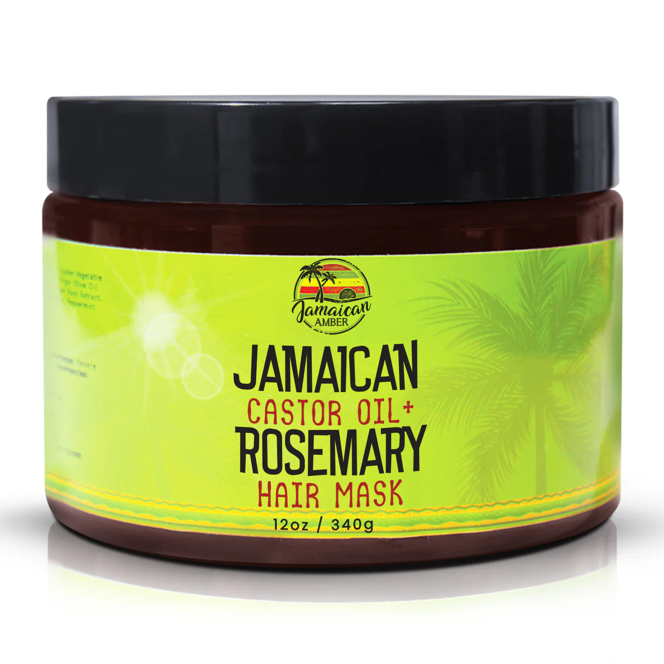 Jamaican Amber Jamaican Castor Oil & Rosemary Hair Mask 12 oz/354 ml