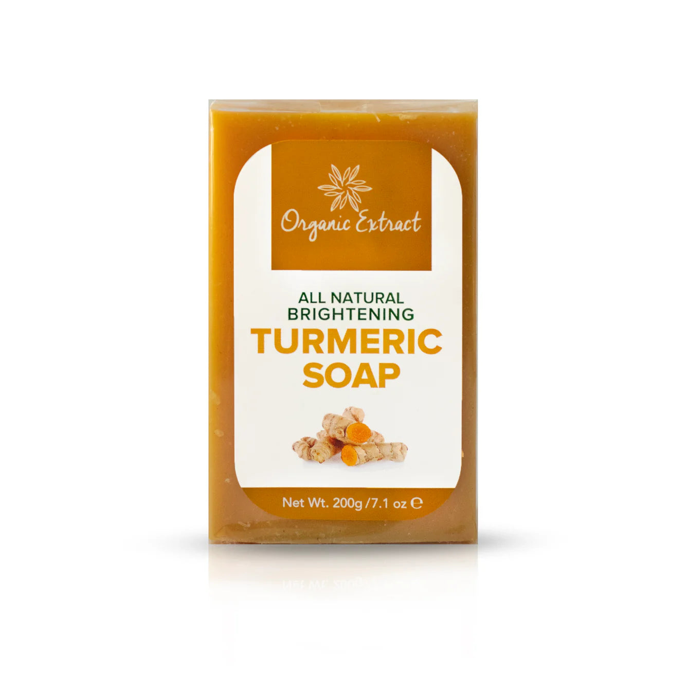 Organic Extract Turmeric Soap 7 oz/ 200gr