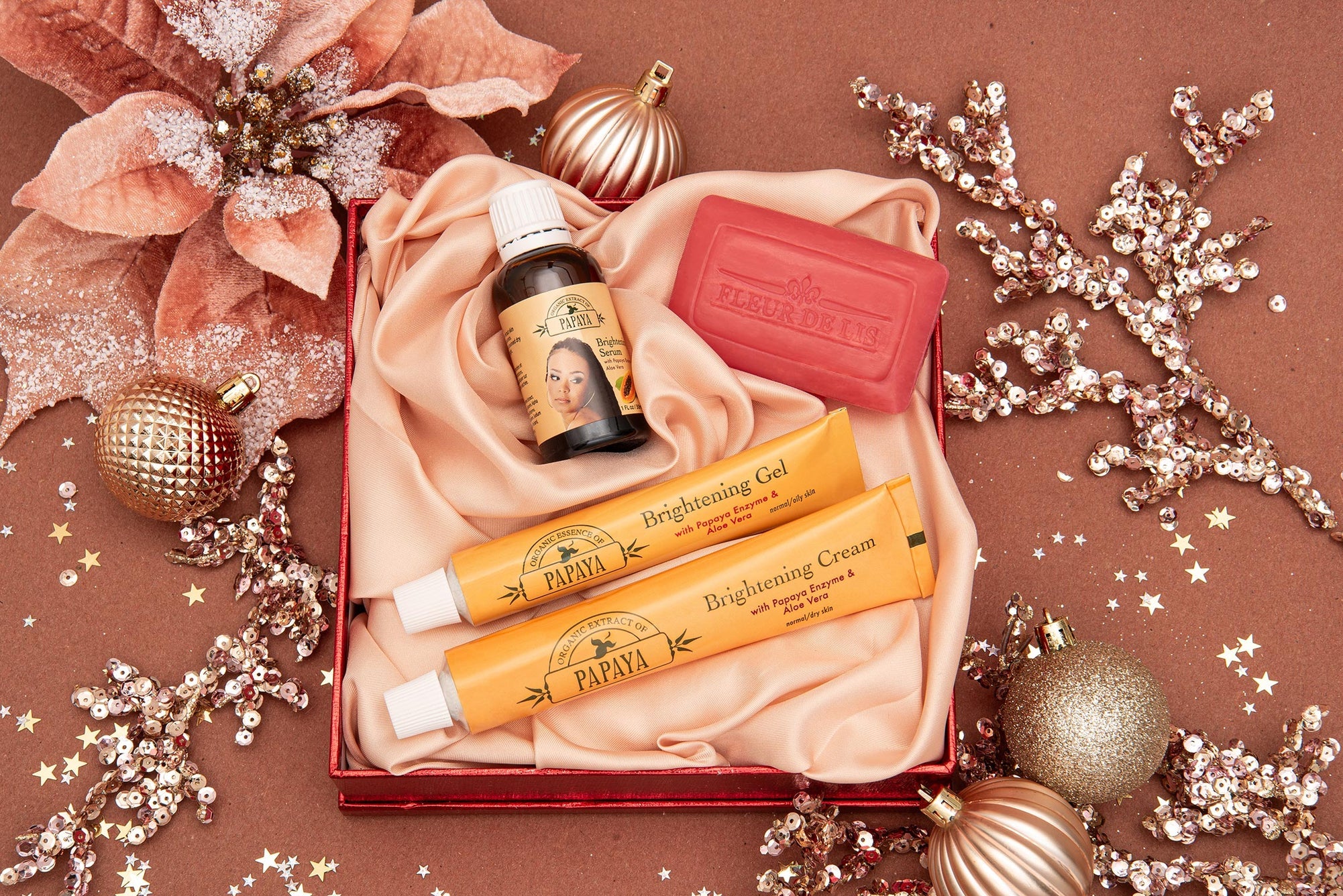 Organic Extract of Papaya Holiday Gift Set