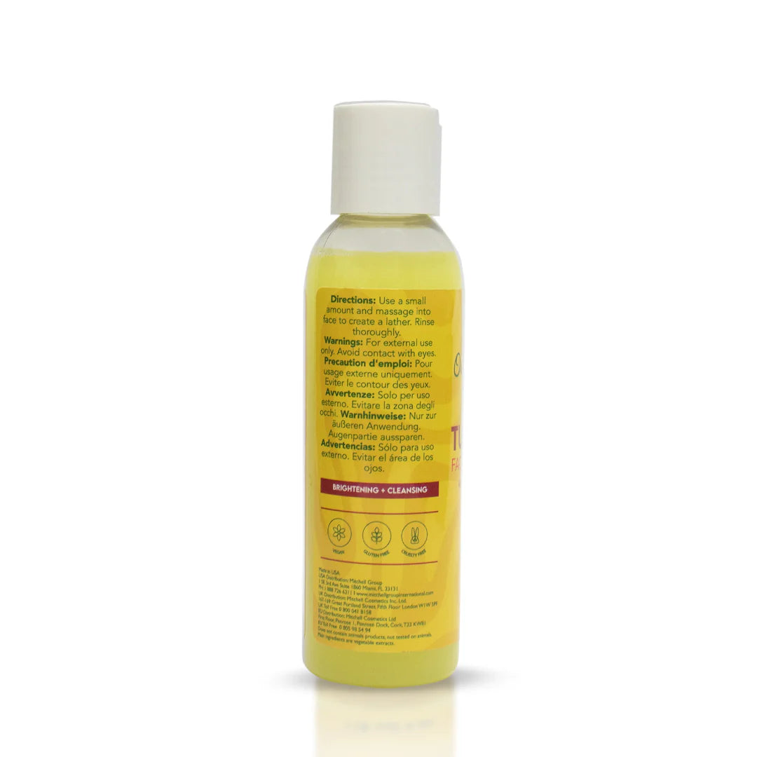 Organic Extract Turmeric Facial Cleanser 4 oz/118 ml