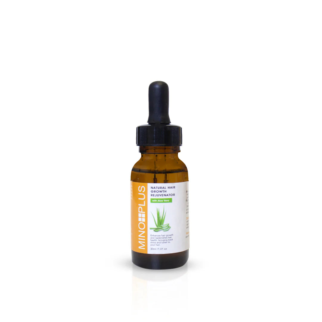 Hair Growth Serum - MinoPlus Natural Rejuvenator with Aloe 30ml