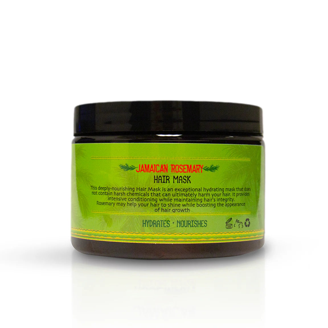 Jamaican Amber Jamaican Castor Oil & Rosemary Hair Mask 12 oz/354 ml