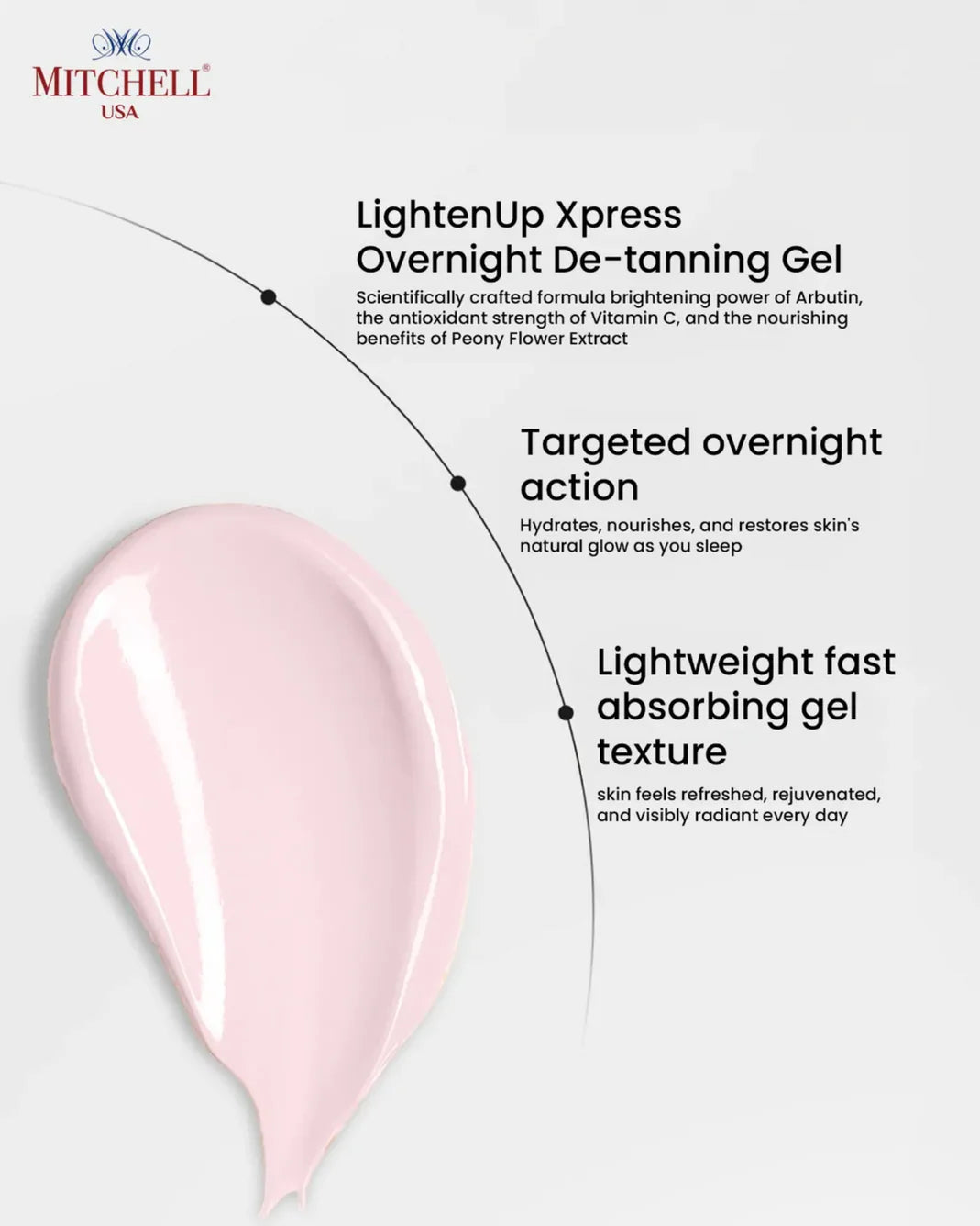 Lighten Up Flawless De-Tanning Gel 30g