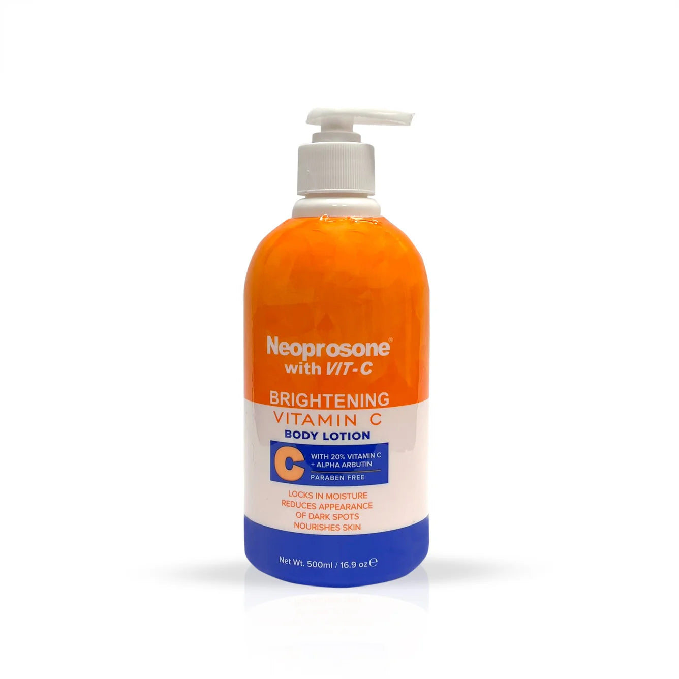 Neoprosone Brightening Body Lotion with Vitamin C - 500ml / 16.9 Oz