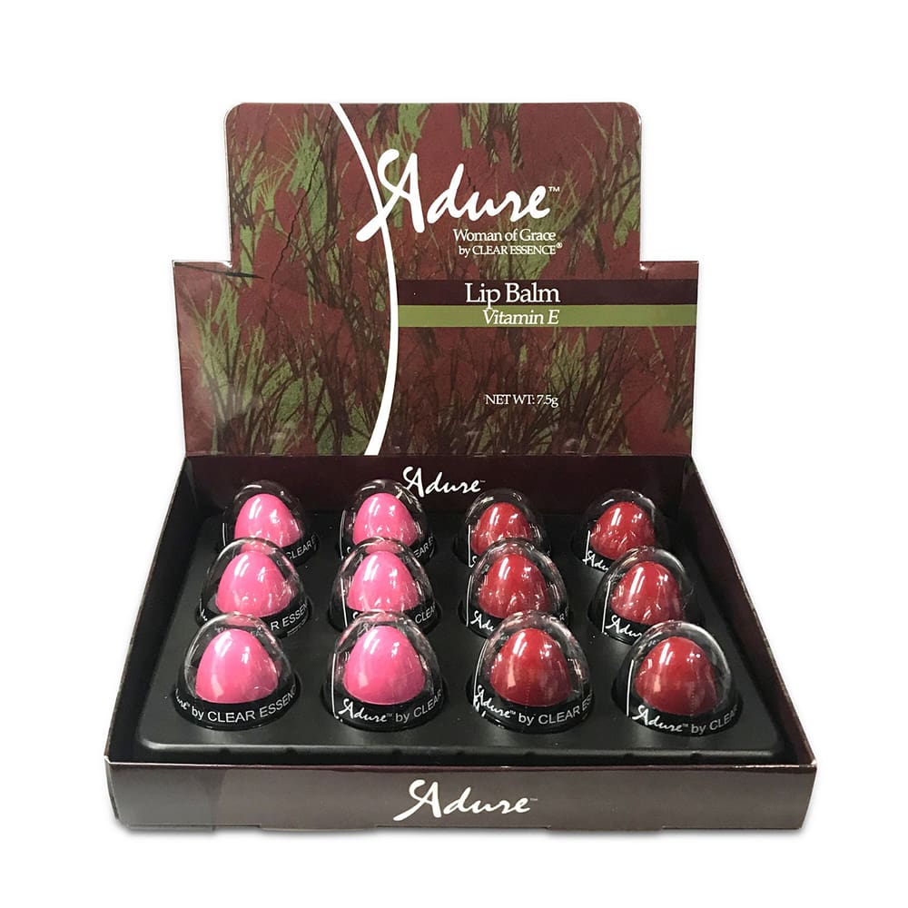 Adure ™ Woman of Grace Tinted Lip Balm Set (12 pk.)
