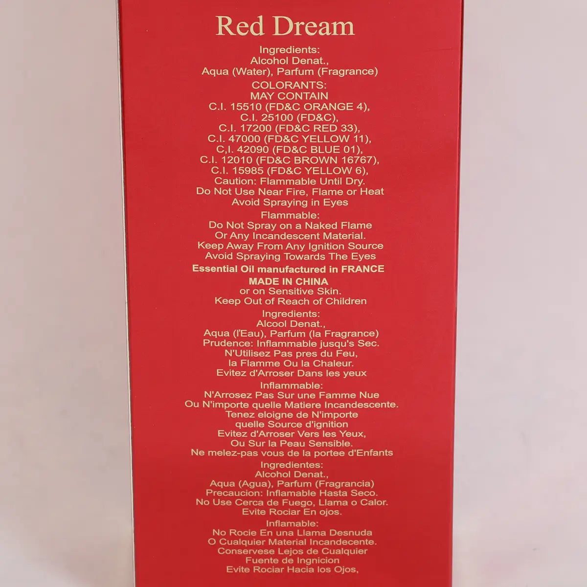 Secret Plus Red Dream Perfume For Women Eau De Parfum 100ml
