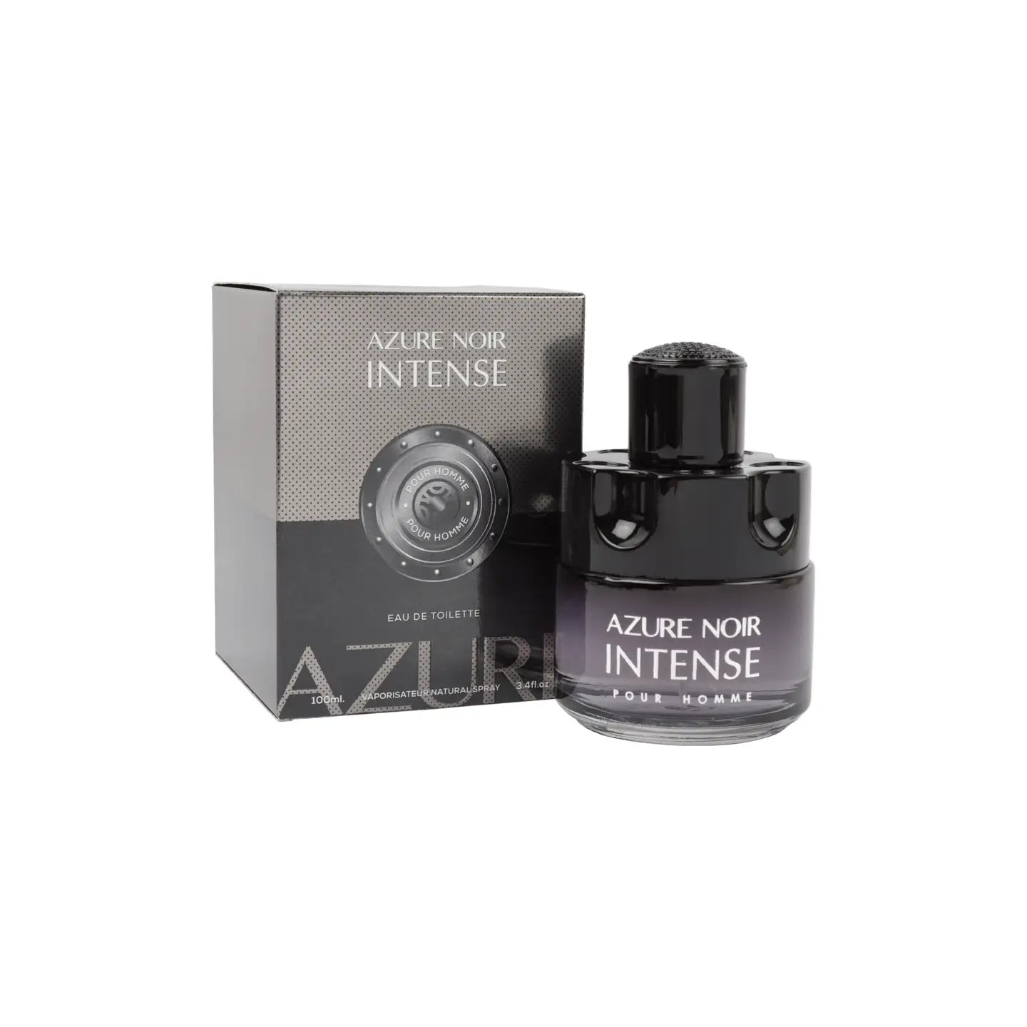 Azure Noir Intense Spray Cologne Eau De Toilette For Men