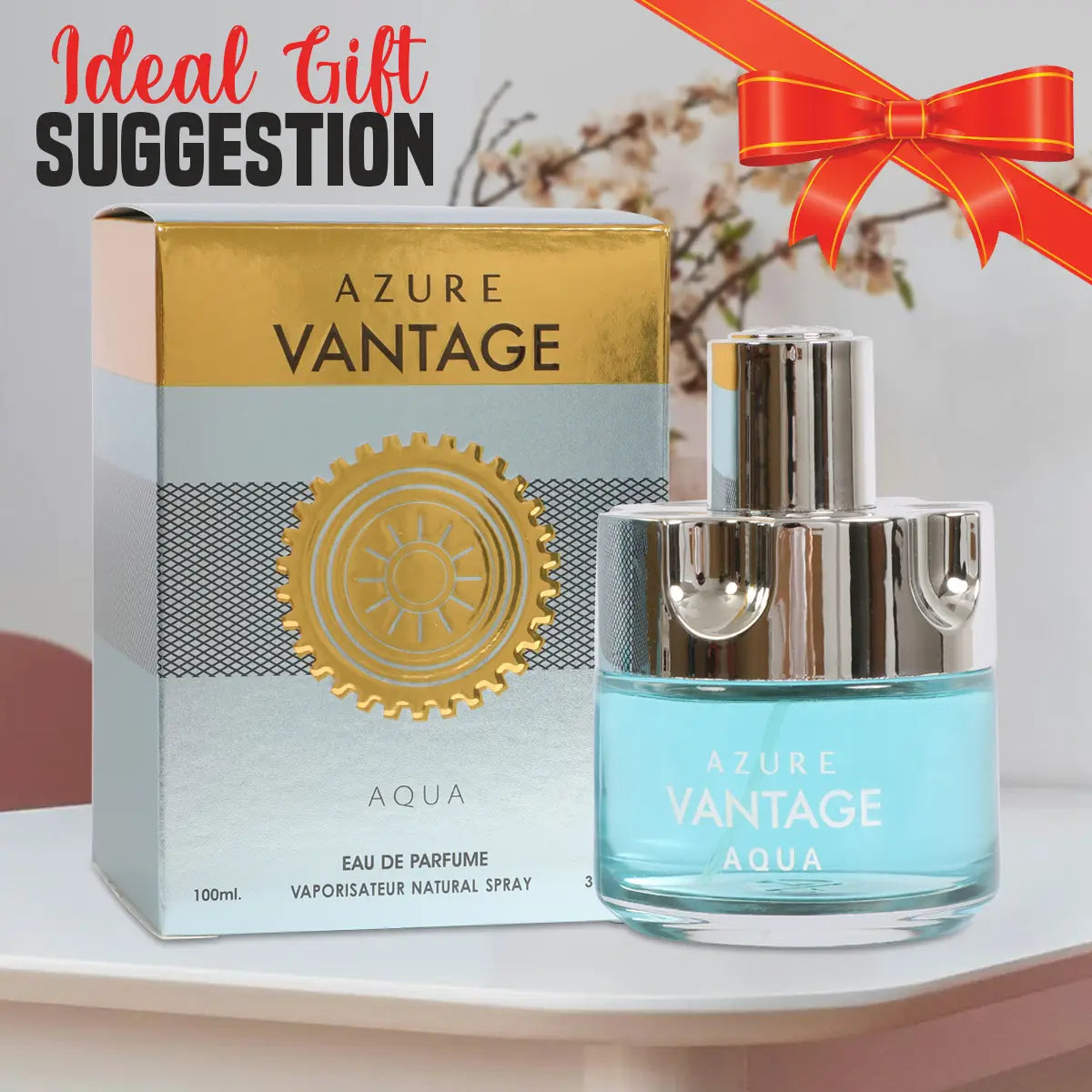 Azure Vantage Aqua Spray Cologne Eau De Parfum For Men