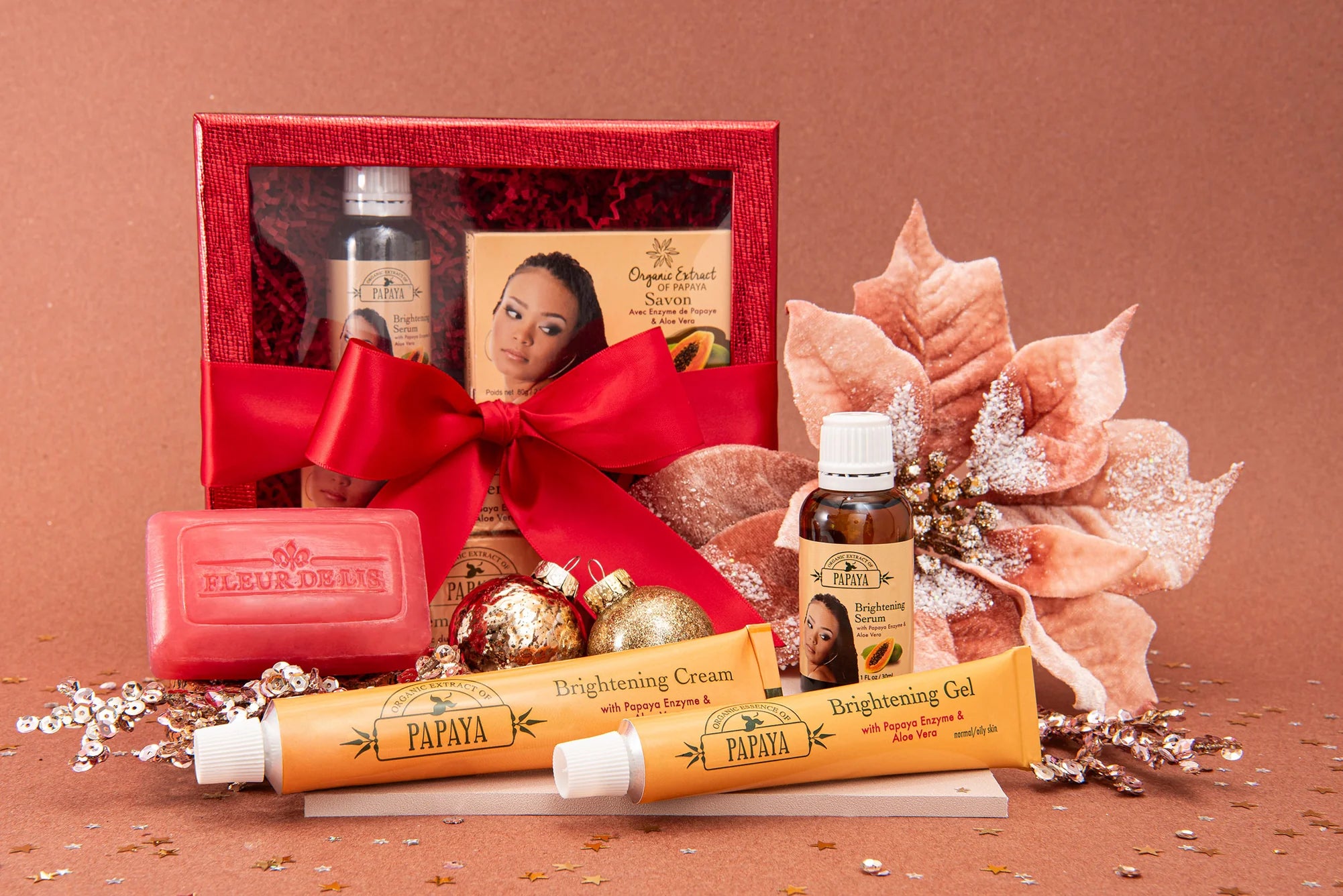 Organic Extract of Papaya Holiday Gift Set