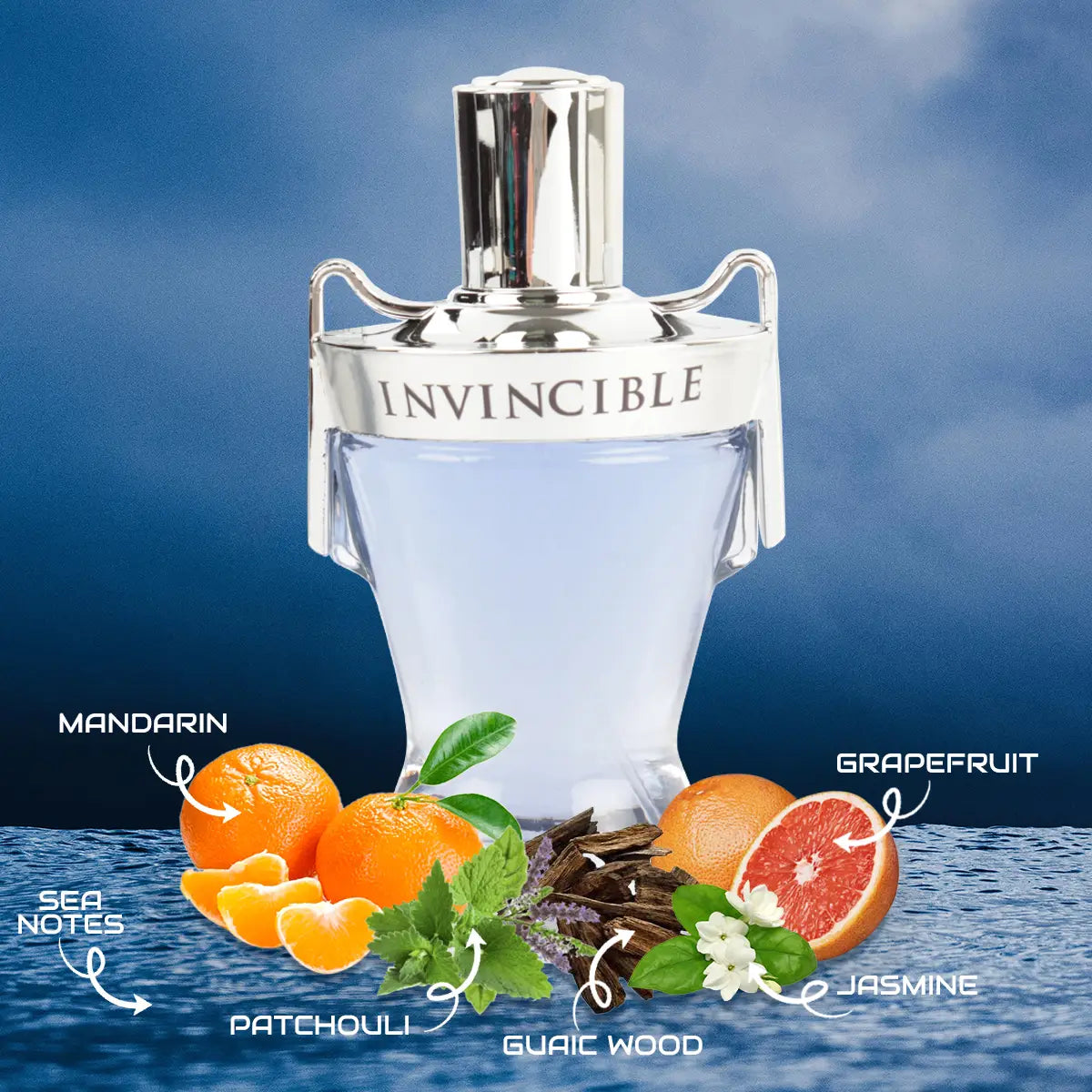 Invincible Spray Cologne Eau De Toilette For Men