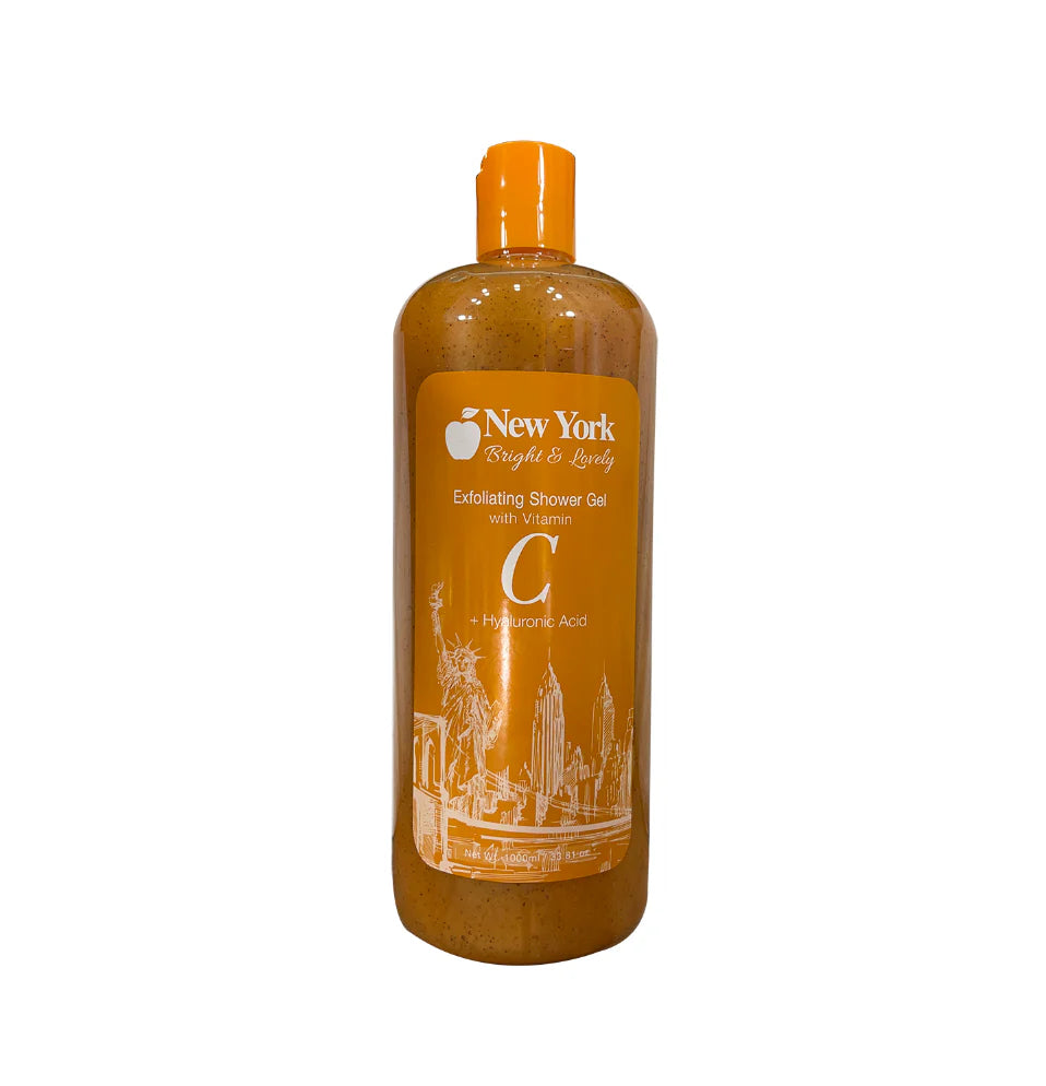 New York Bright & Lovely Exfoliating Shower Gel 1000ml
