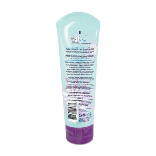 Baby Freshening Baby Lotion with Sweet Pea
