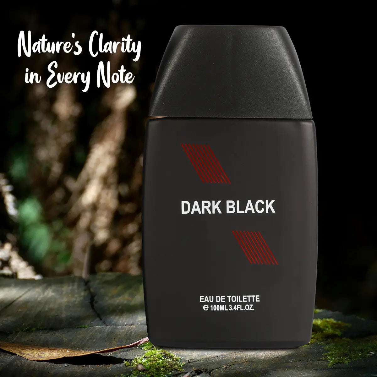 Dark Black Spray Cologne Eau De Toilette For Men