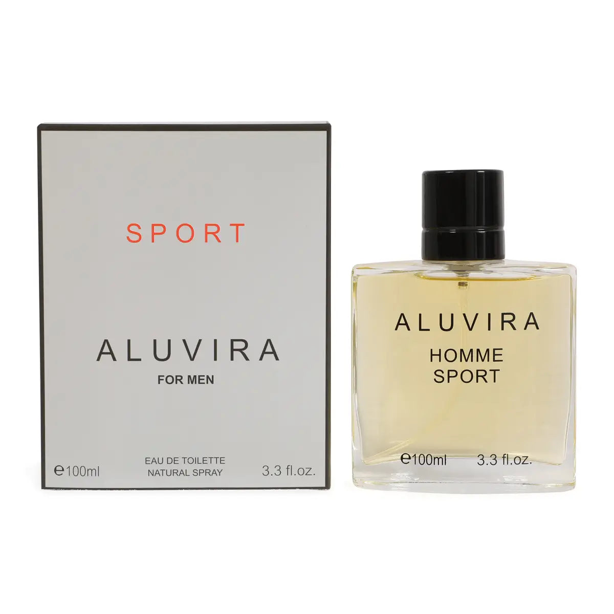 Aluvira Sport Spray Cologne Eau De Toilette For Men