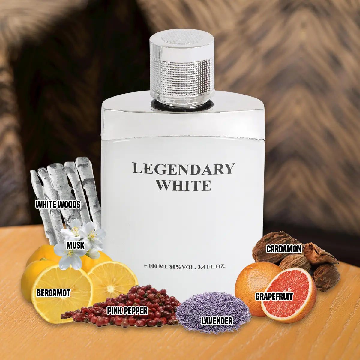 Legendary White Spray Cologne Eau De Parfum For Men