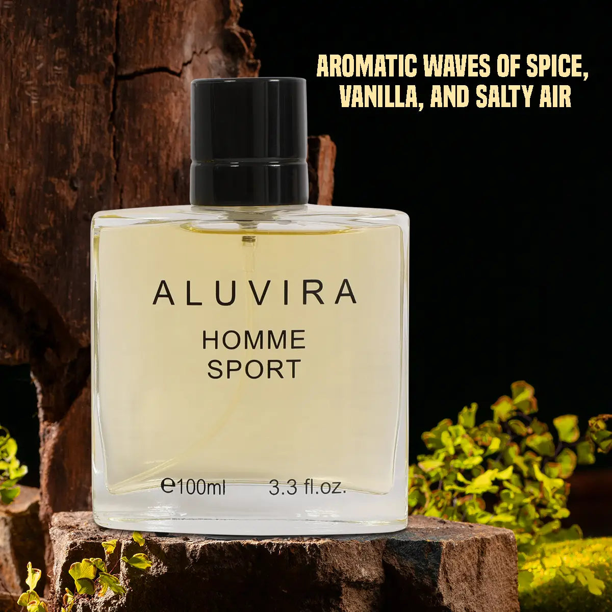 Aluvira Sport Spray Cologne Eau De Toilette For Men