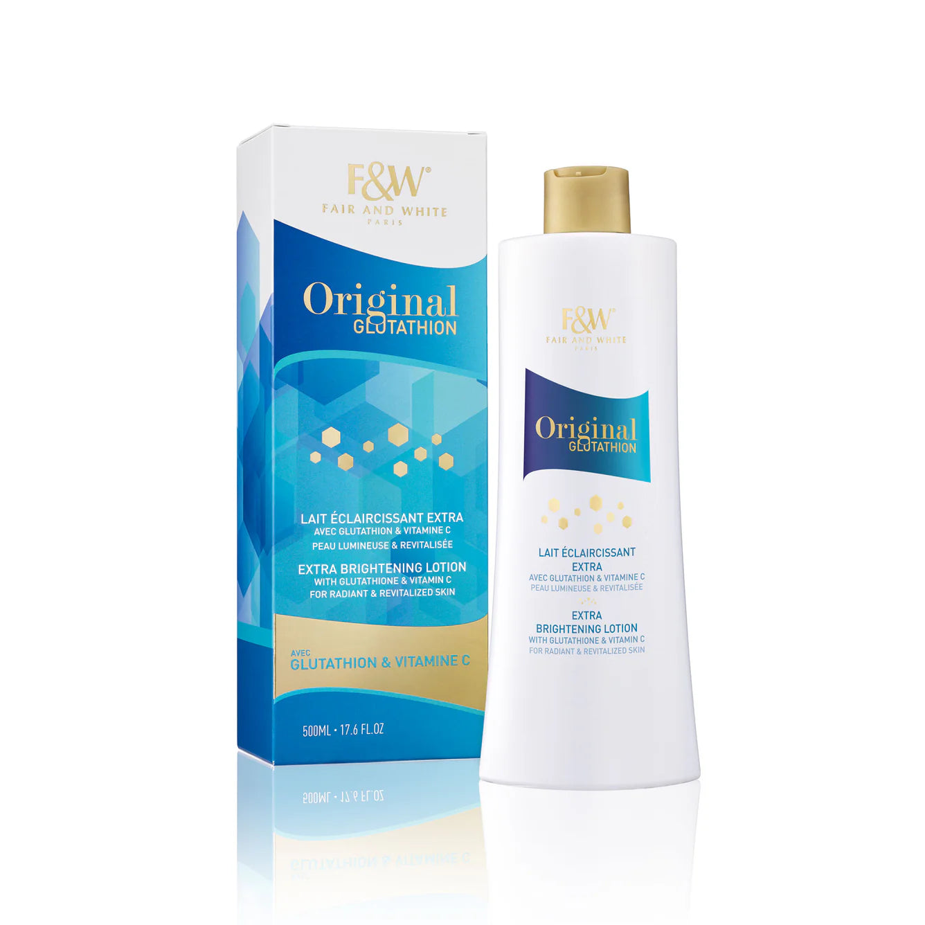 Fair & White Glutathion Extra Brightening Body Lotion 500ml