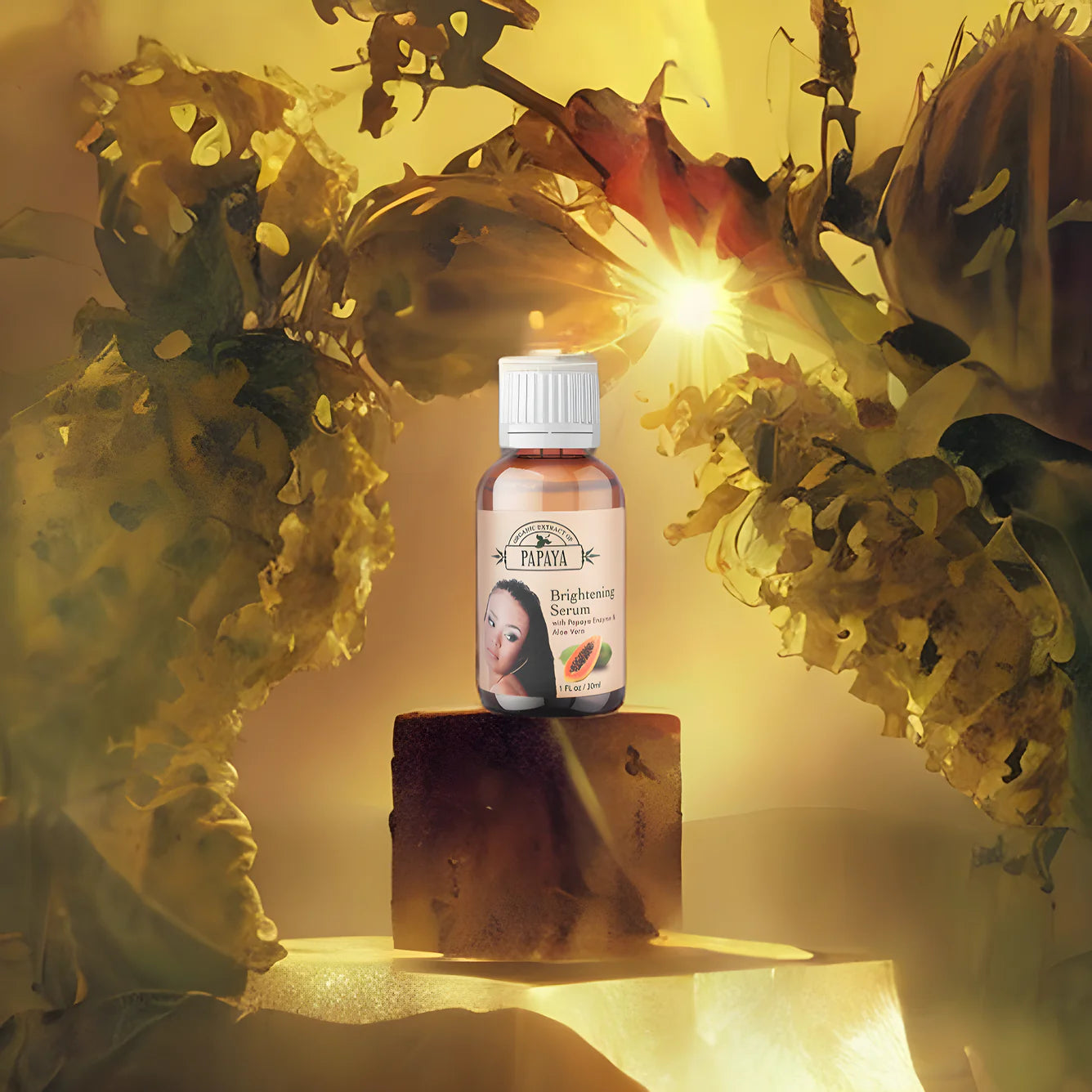 Organic Extract of Papaya Brightening Serum - 30ml / 1 Fl Oz