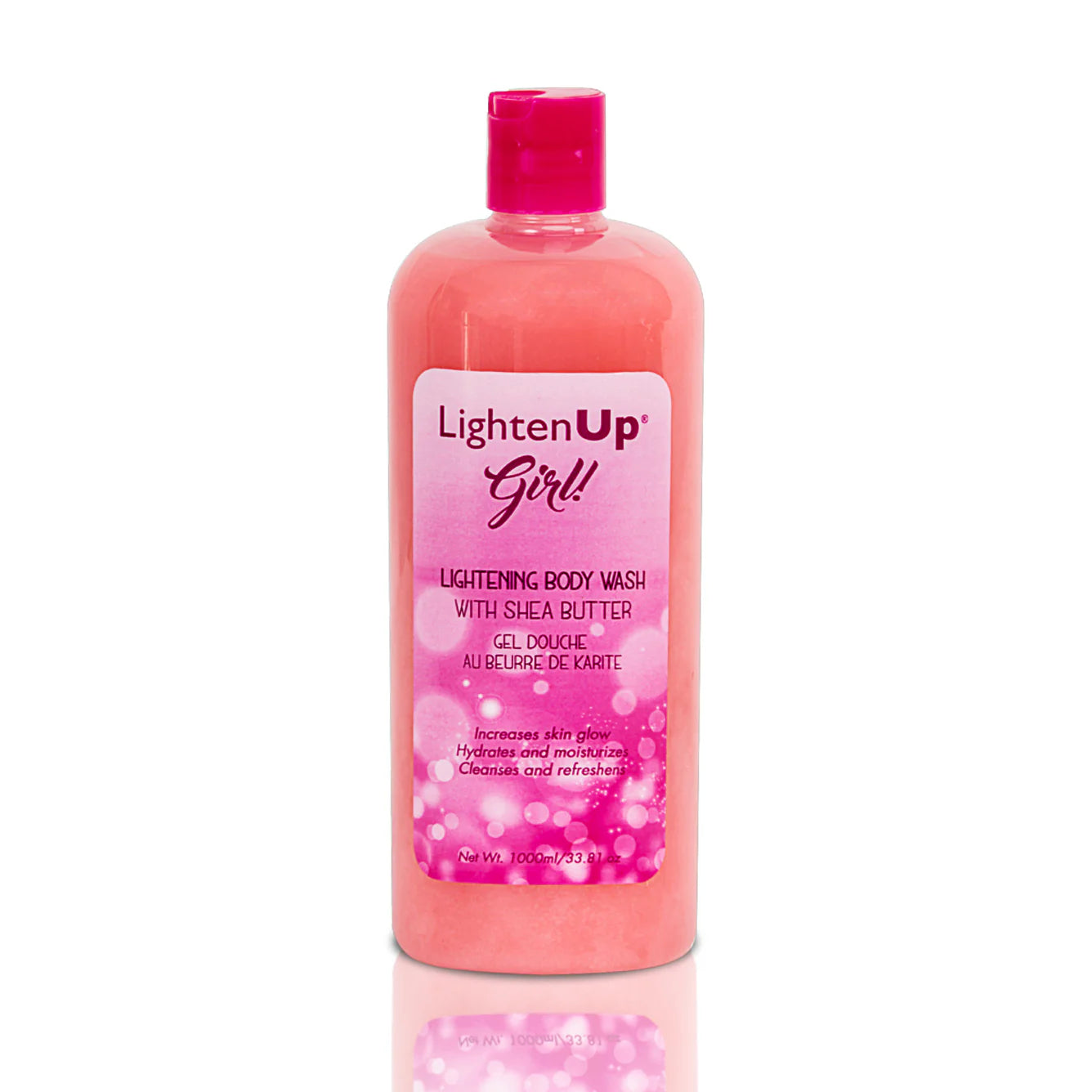 LightenUp Girl! Lightening Body Wash with Shea Butter - 1000ml / 33.81 Oz