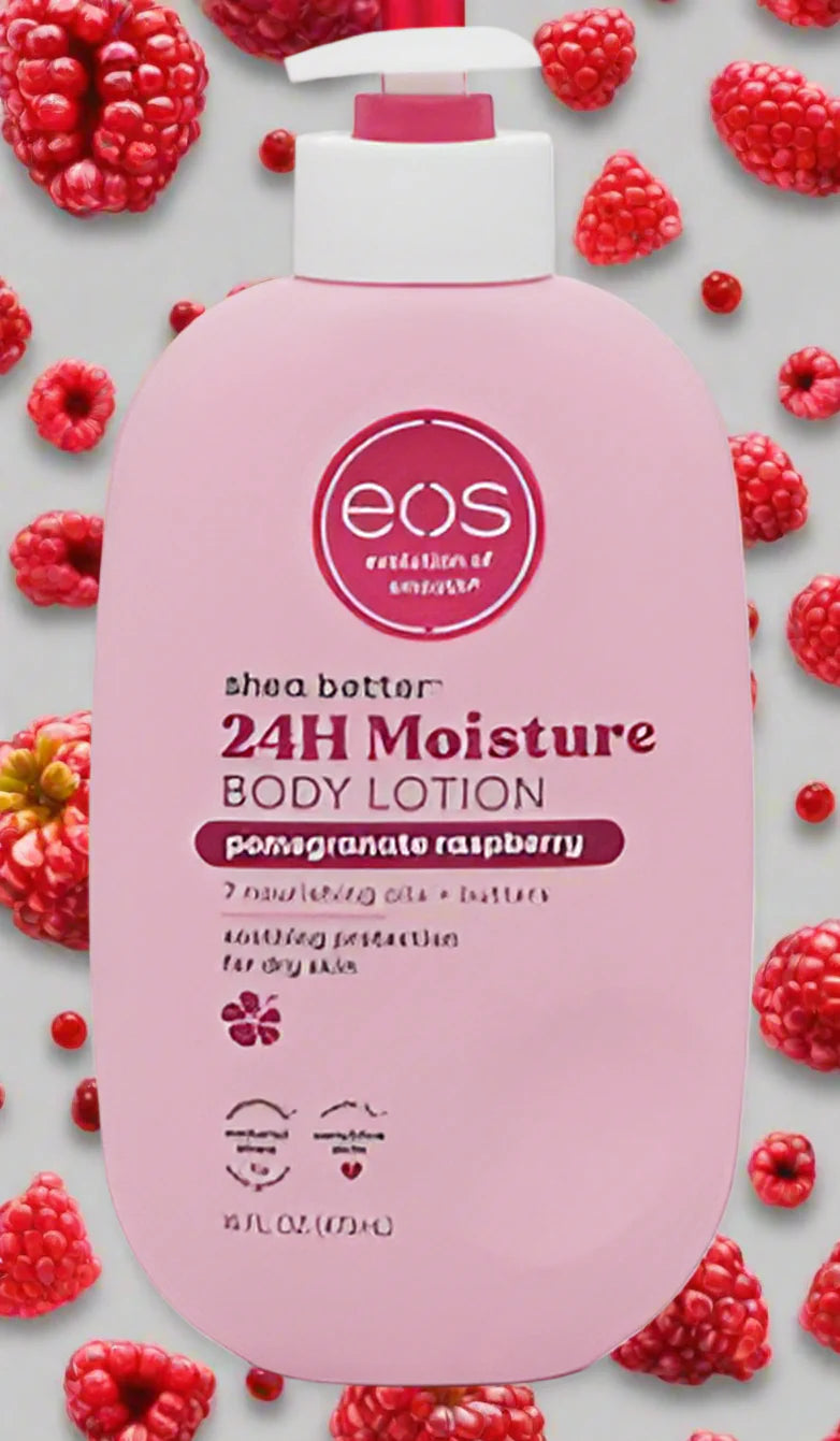 EOS Shea Better Moisture Body Lotion - Pomegranate Raspberry 16 fl oz