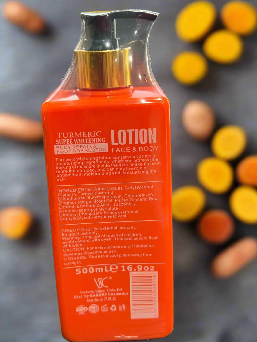VSC Turmeric Super Whitening Body Repair & Corrector Lotion 15 FL oz 444 Ml
